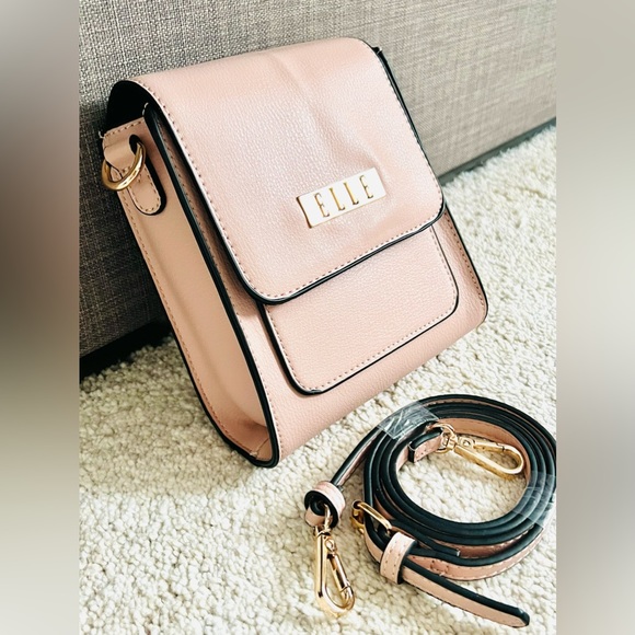 Elle Pink Shoulder Crossbody Handbag - Picture 5 of 10